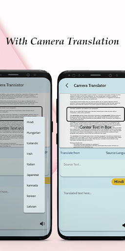 CamTranslate: Text & Image Screen 2