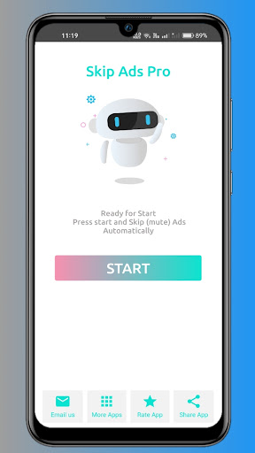 Android application Skip Ads Pro screenshort