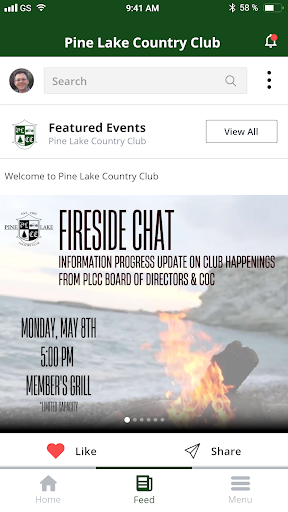 Pine Lake Country Club Screen 2