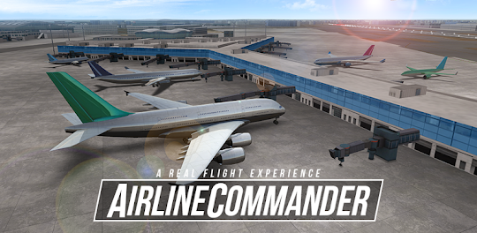 Baixar e Jogar AIRLINE COMMANDER: Jogo de voo no PC & Mac (Emulador)