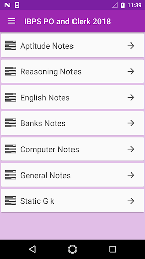 IBPS PO and Clerk 2018 Screen 2