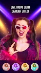 screenshot of Disco Light Camera Effect
