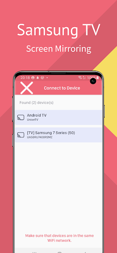 Samsung TV Screen Mirroring
