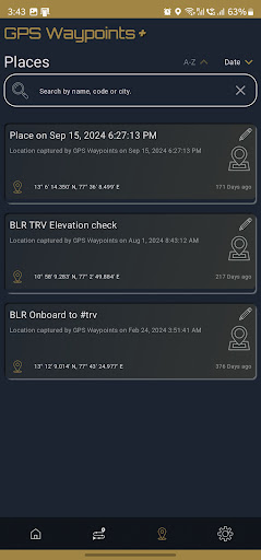 GPS Waypoints + Recorder Screenshot 4 - AppWisp.com