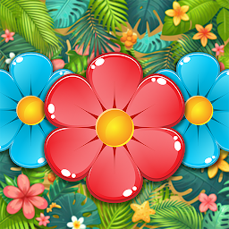 3つの花をマッチ Mod Apk