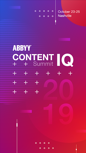 Android application ABBYY Content IQ Summit screenshort