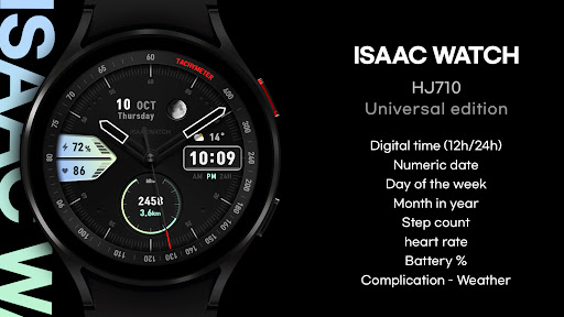 ISAAC WATCH HJ710 Screen 3