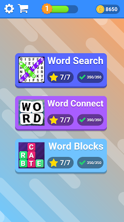 Game screenshot WOW 3 в 1: Игра Поиск Слов mod apk