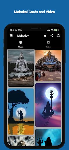 Android application Mahadev Wishes screenshort