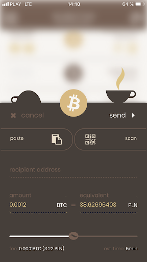 Coffee Wallet Screenshot 2 - AppWisp.com