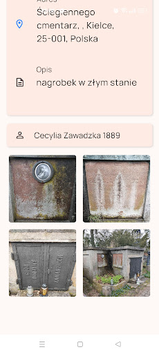 Android application Genistry - Graves and shrines screenshort