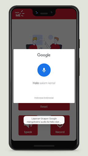 Talk to Me Screen 3