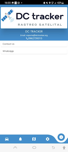 DC TRACKER Screen 3