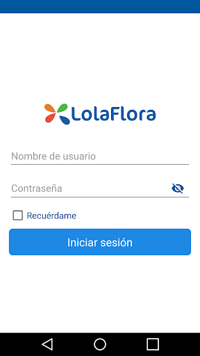 Vista previa de la aplicación