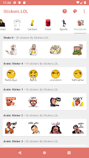 Chat Stickers Memes & Emojis maker- WAStickerApps  Screenshots 20