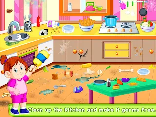Cleaning Games - House Cleanup - Screenshot 1