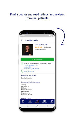 myBaptistHealth Arkansas Screen 3