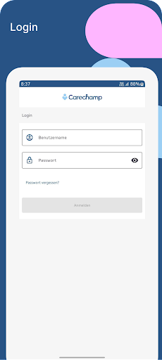 Carechamp Screen 2