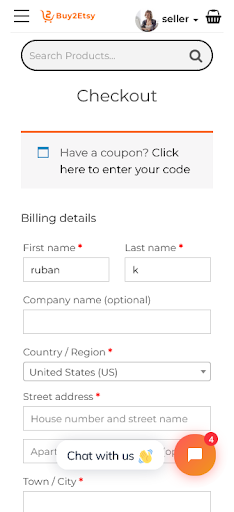 Buy2Etsy Screen 3