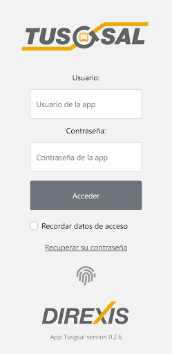 Android application TusgsalApp screenshort