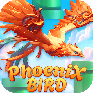Phoenix Bird-Flying