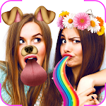 Cover Image of Télécharger FaceArt Selfie Live Camera Photo Filters, Emojis 1.3 APK