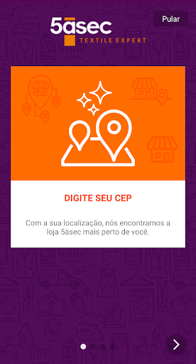 Android application 5àsec Lavanderia On-line screenshort
