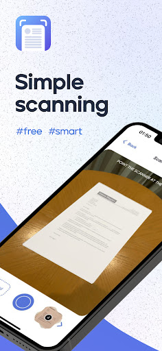 Android application CameraScan: PDF & JPG Scanner screenshort