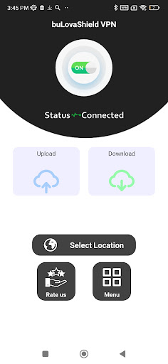 buLovaShield VPN Screen 2