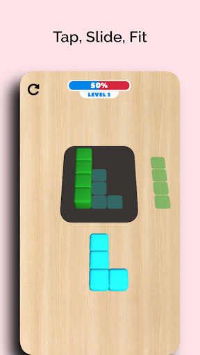 Slide Blocks 3D Screen 3