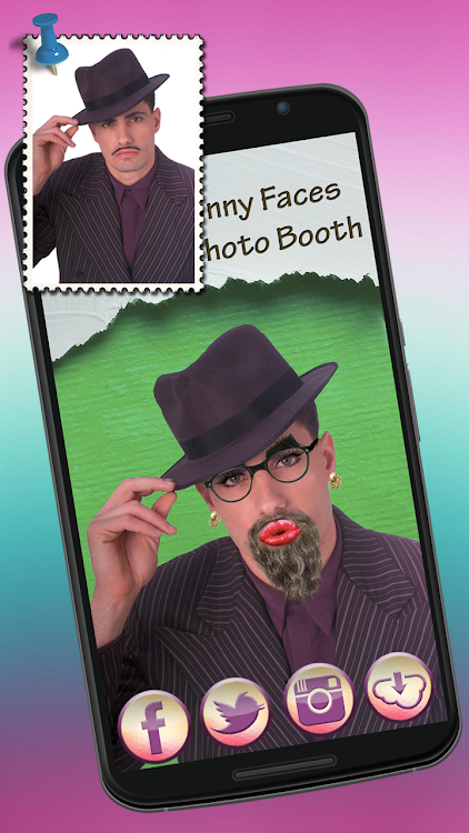 Funny Faces Photo Booth - 1.12 - (Android)