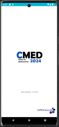 Android application CMED 2024 - Tabela de Preços screenshort