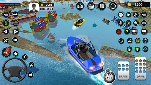 Crazy Boat Racing Boat games
