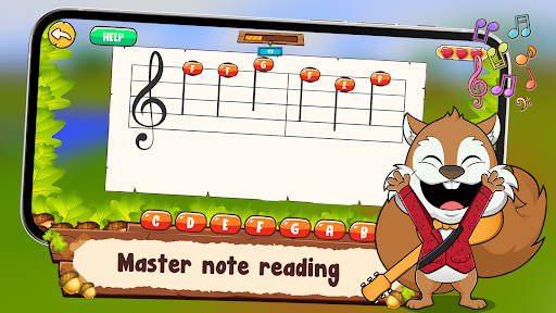 Nuts About Notes! - Guitar Screen 2