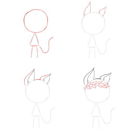 How to draw gacha life