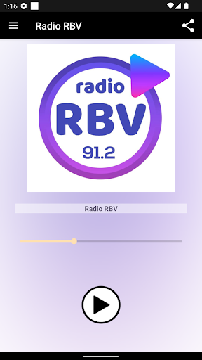 Android application Radio RBV screenshort