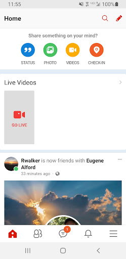Android application Savior Connect screenshort