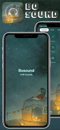 Android application Bosound - Chill Sounds screenshort