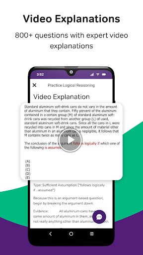 Screenshot of LSAT Prep & Practice - Magoosh