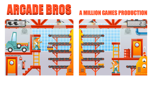 Android application ARCADE BROS · Game and Watch screenshort