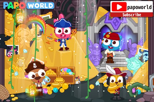 Android application Papo Town Pirate screenshort
