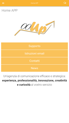 Android application 00up Support screenshort