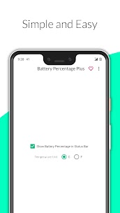 Battery Percentage Plus MOD APK (Ads Removed) 3