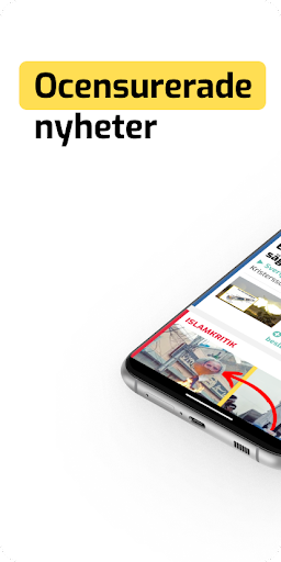 Android application Samnytt screenshort