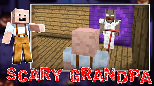 Android application Scary grandpa mod screenshort