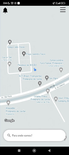 Android application ZULU MOBILIDADE - Motorista screenshort