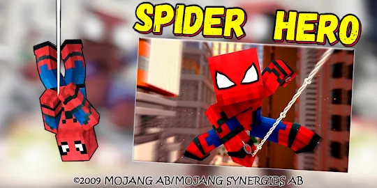Mod Spider Hero [MCPE Addon]