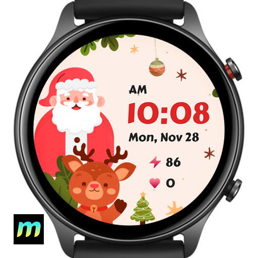 Moepaw Christmas Watch Face 02 Download on Windows