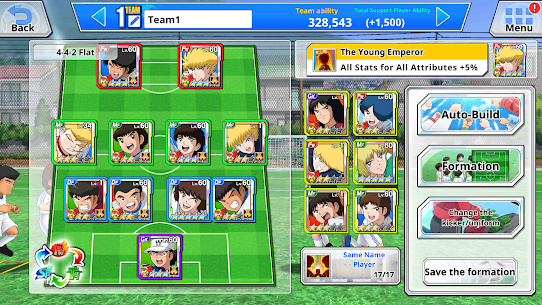 Captain Tsubasa Zero MOD APK 2.5.1 (Weak Enemies, High Player) 2