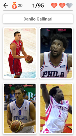 Game screenshot Basketball games - Quiz about hack
